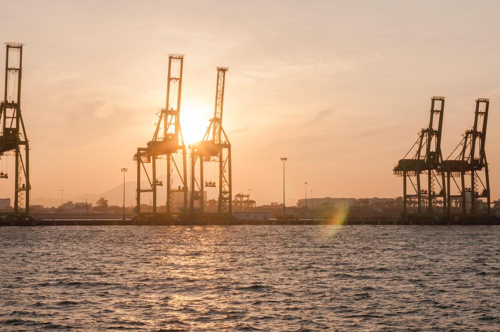 Container port and maritime infrastructure